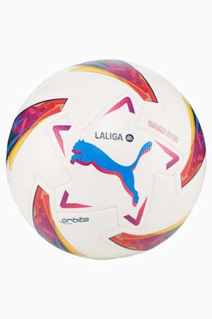 Orbita LaLiga 1 Football, PUMA White-multi colour, extralarge-GBR
