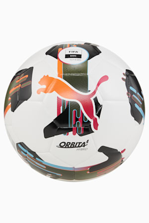 Orbita 4 Hybrid S4 Football (FIFA® Basic Quality), PUMA White-multicolor, extralarge-GBR