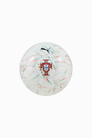 Portugal Football Fan Mini Football, PUMA White-PUMA Black, extralarge-GBR