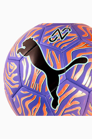 Neymar Jr Graphic Football, Orange Poppy-PUMA Black, extralarge-GBR