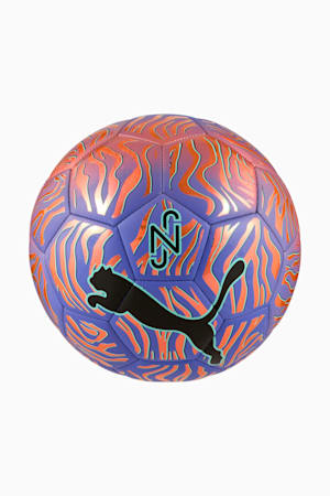 Neymar Jr Graphic Football, Orange Poppy-PUMA Black, extralarge-GBR