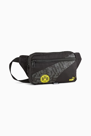 Borussia Dortmund ftblCULTURE+ Waist Bag, PUMA Black-Faster Yellow, extralarge-GBR