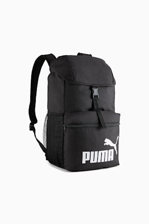 PUMA PHASE 25L Hooded Backpack, PUMA Black, extralarge-GBR
