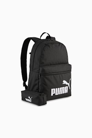 PUMA Phase Backpack Set, PUMA Black, extralarge-GBR