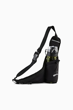 PUMA RUN Waist Bag, PUMA Black, extralarge-GBR