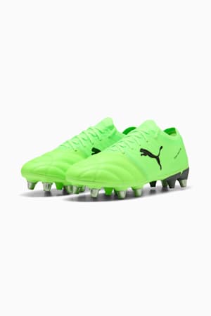 Avant Pro Men's Rugby Boots, Green Glare-PUMA Black-Galactic Gray, extralarge-GBR