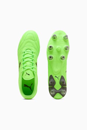 Avant Men's Rugby Boots, Green Glare-PUMA Black-Galactic Gray, extralarge-GBR