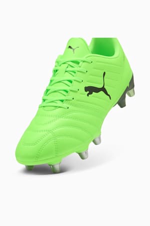 Avant Men's Rugby Boots, Green Glare-PUMA Black-Galactic Gray, extralarge-GBR