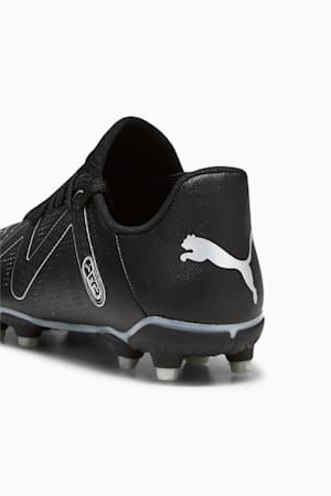 FUTURE PLAY FG/AG Youth Football Boots, PUMA Black-PUMA Silver, extralarge-GBR