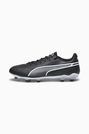 KING PRO FG/AG Football Boots, PUMA Black-PUMA White, extralarge-GBR