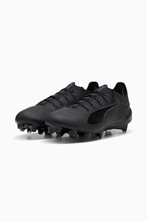 ULTRA 5 ULTIMATE FG Football Boots, PUMA Black-PUMA Silver-Shadow Gray, extralarge-GBR