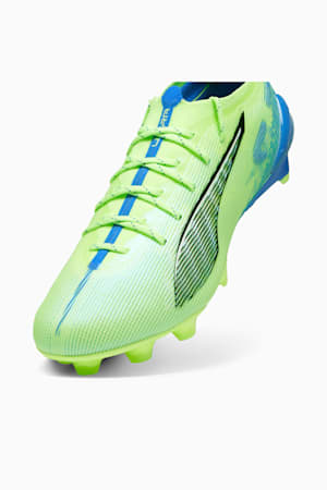 ULTRA 5 ULTIMATE FG Football Boots Unisex, Fizzy Apple-PUMA White-Bluemazing, extralarge-GBR