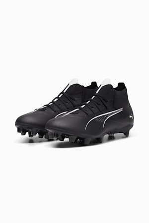 ULTRA 5 MATCH+ FG/AG Football Boots Unisex, PUMA Black-PUMA White, extralarge-GBR
