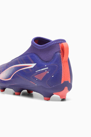 ULTRA 5 MATCH+ Laceless FG/AG Football Boots Youth, Lapis Lazuli-PUMA White-Sunset Glow, extralarge-GBR