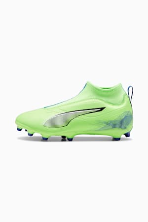 ULTRA 5 MATCH+ Laceless FG/AG Football Boots Youth, Fizzy Apple-PUMA White-Bluemazing, extralarge-GBR