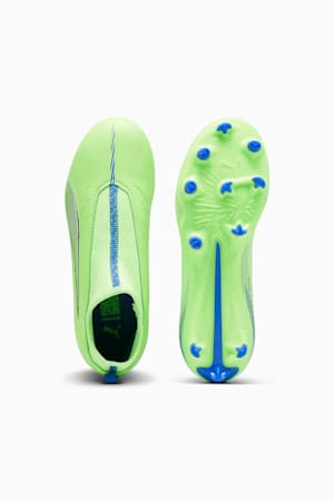 ULTRA 5 MATCH+ Laceless FG/AG Football Boots Youth, Fizzy Apple-PUMA White-Bluemazing, extralarge-GBR