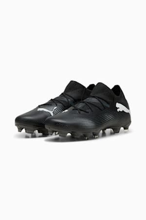 FUTURE 7 MATCH FG/AG Football Boots, PUMA Black-PUMA White, extralarge-GBR