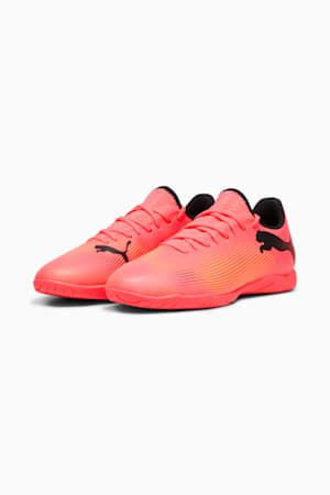 FUTURE 7 PLAY IT Football Boots, Sunset Glow-PUMA Black-Sun Stream, extralarge-GBR