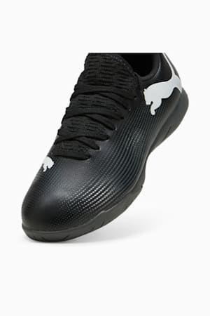 FUTURE 7 PLAY IT Youth Football Boots, PUMA Black-PUMA White, extralarge-GBR