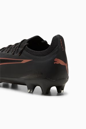 ULTRA ULTIMATE FG/AG Football Boots, PUMA Black-Copper Rose, extralarge-GBR