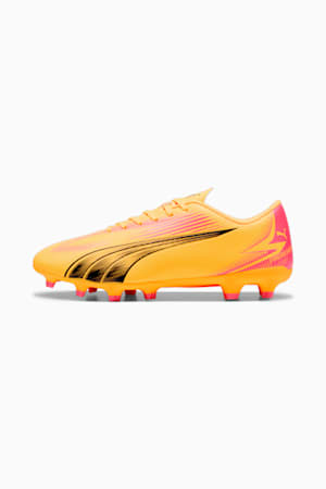 ULTRA PLAY FG/AG Football Boots, Sun Stream-PUMA Black-Sunset Glow, extralarge-GBR