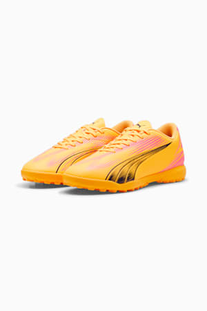 ULTRA PLAY TT Football Boots, Sun Stream-PUMA Black-Sunset Glow, extralarge-GBR