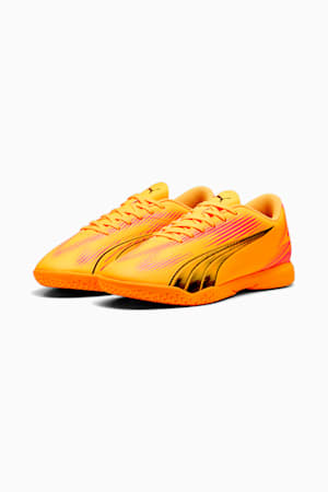 ULTRA PLAY IT Football Boots, Sun Stream-PUMA Black-Sunset Glow, extralarge-GBR