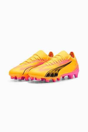 ULTRA MATCH FG/AG Women's Football Boots, Sun Stream-PUMA Black-Sunset Glow, extralarge-GBR