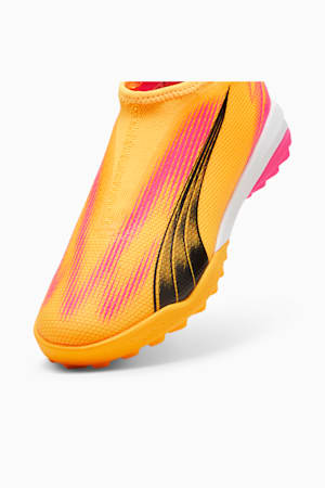 ULTRA MATCH LL TT Mid Youth Football Boots, Sun Stream-PUMA Black-Sunset Glow, extralarge-GBR