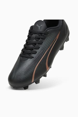 ULTRA PLAY FG/AG Youth Football Boots, PUMA Black-Copper Rose, extralarge-GBR