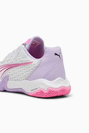 NOVA Elite Women's Padel Shoes, Silver Mist-PUMA White-Vivid Violet, extralarge-GBR