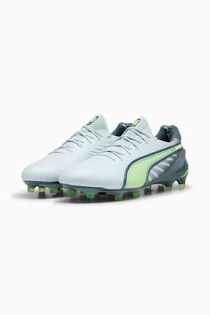 KING ULTIMATE FG/AG Football Boots Unisex, Frosted Dew-Fizzy Apple-Gray Skies, extralarge-GBR