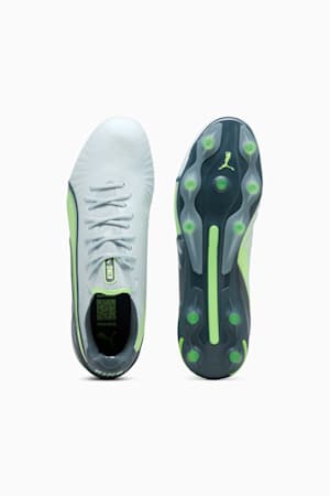 KING ULTIMATE FG/AG Football Boots Unisex, Frosted Dew-Fizzy Apple-Gray Skies, extralarge-GBR