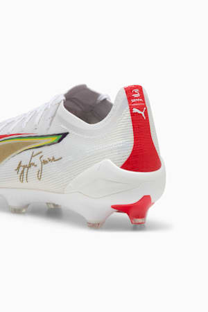 ULTRA 5 ULTIMATE SENNA FG Football Boots, PUMA White-PUMA Gold-PUMA Red, extralarge-GBR