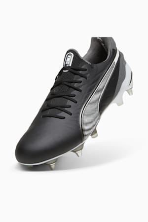 KING ULTIMATE MxSG Football Boots, PUMA Black-PUMA White-Cool Dark Gray, extralarge-GBR