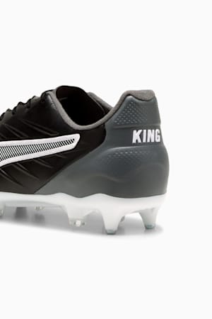 KING PRO MxSG Football Boots, PUMA Black-PUMA White-Cool Dark Gray, extralarge-GBR