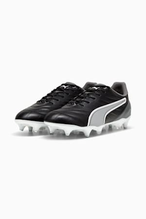 KING PRO MxSG Football Boots Unisex, PUMA Black-PUMA White-Cool Dark Gray, extralarge-GBR