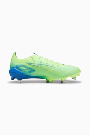 ULTRA 5 ULTIMATE MxSG Football Boots Unisex, Fizzy Apple-PUMA White-Bluemazing, extralarge-GBR