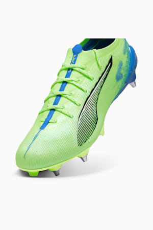 ULTRA 5 ULTIMATE MxSG Football Boots Unisex, Fizzy Apple-PUMA White-Bluemazing, extralarge-GBR
