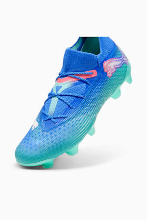 FUTURE 7 ULTIMATE FG/AG Football Boots, Bluemazing-PUMA White-Electric Peppermint, extralarge-GBR