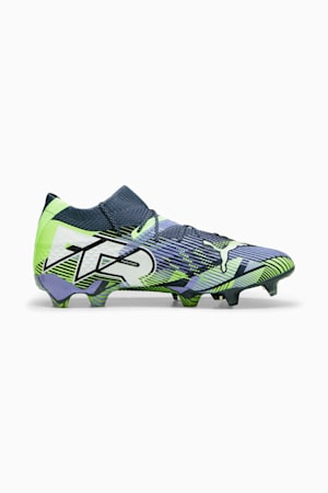 FUTURE 7 ULTIMATE FG/AG Football Boots, Gray Skies-PUMA White-Fizzy Apple, extralarge-GBR