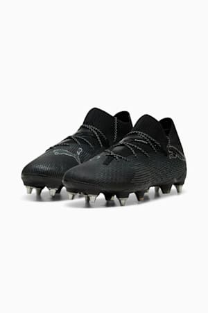 FUTURE 7 ULTIMATE MxSG Football Boots, PUMA Black-PUMA Silver, extralarge-GBR