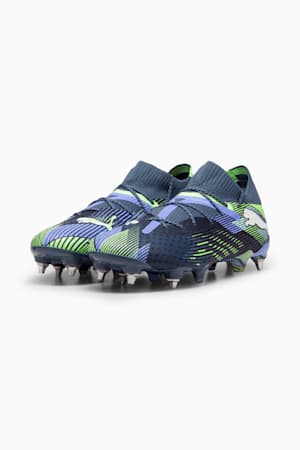 FUTURE 7 ULTIMATE MxSG Football Boots, Gray Skies-PUMA White-Fizzy Apple, extralarge-GBR