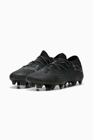 FUTURE 7 ULTIMATE Low FG/AG Football Boots, PUMA Black-PUMA Silver, extralarge-GBR