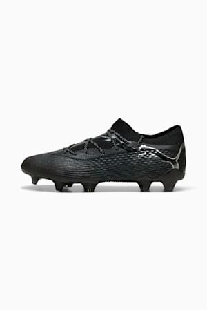 FUTURE 7 ULTIMATE Low FG/AG Football Boots, PUMA Black-PUMA Silver, extralarge-GBR