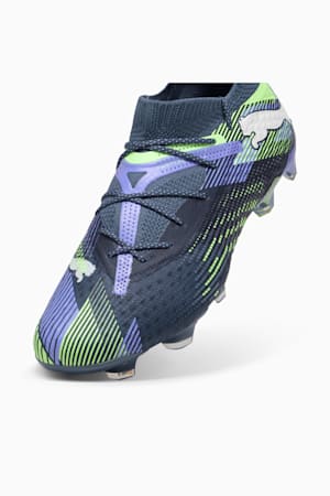 FUTURE 7 ULTIMATE Low FG/AG Football Boots Unisex, Gray Skies-PUMA White-Fizzy Apple, extralarge-GBR