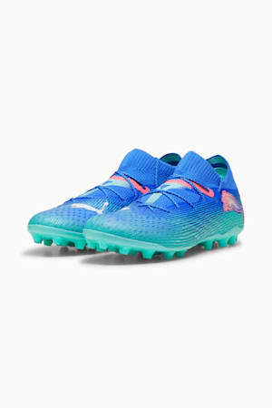 FUTURE 7 ULTIMATE MG Football Boots, Bluemazing-PUMA White-Electric Peppermint, extralarge-GBR