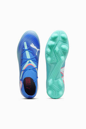 FUTURE 7 PRO FG/AG Football Boots, Bluemazing-PUMA White-Electric Peppermint, extralarge-GBR