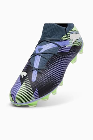 FUTURE 7 PRO FG/AG Football Boots, Gray Skies-PUMA White-Fizzy Apple, extralarge-GBR