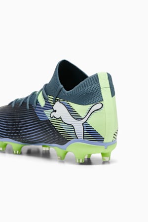 FUTURE 7 MATCH FG/AG Football Boots, Gray Skies-PUMA White-Fizzy Apple, extralarge-GBR